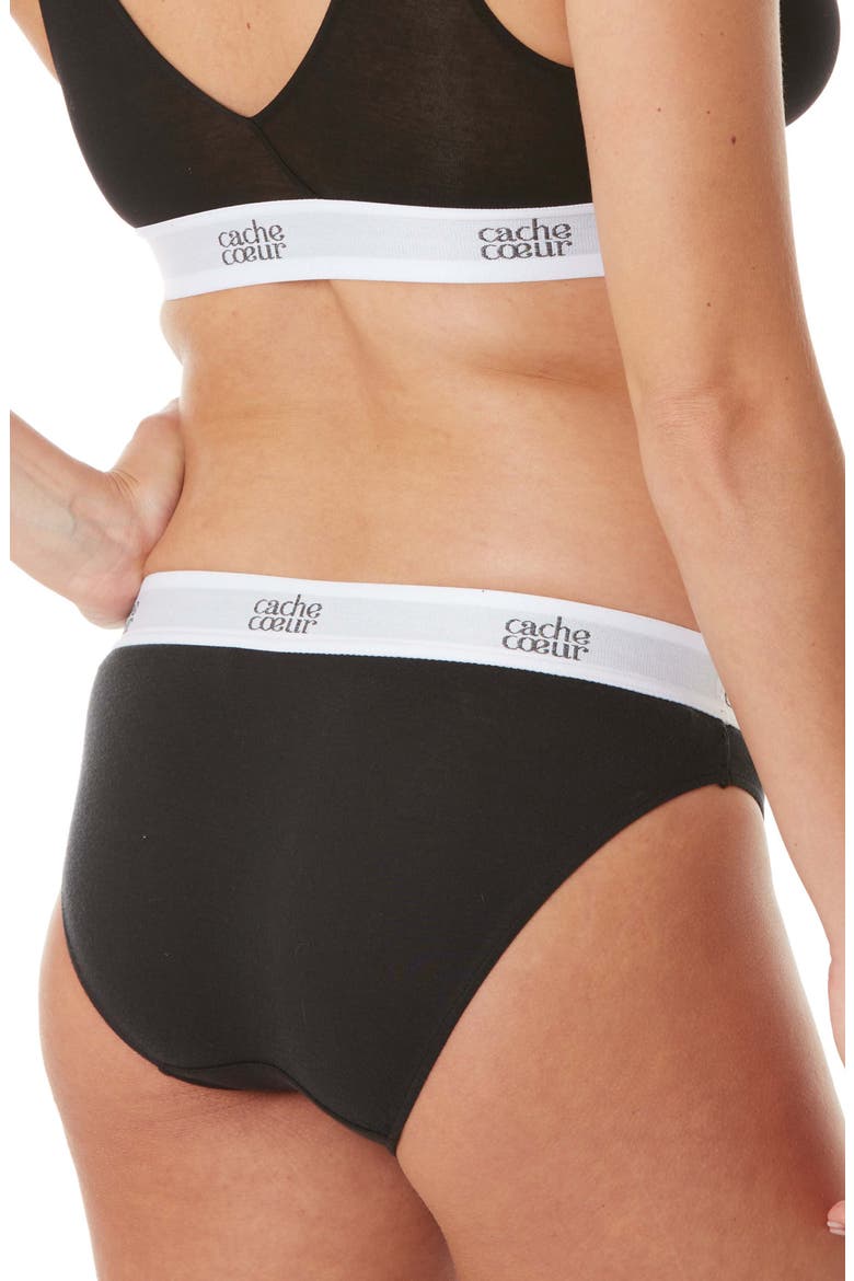 Life Maternity Briefs, Alternate, color, BLACK