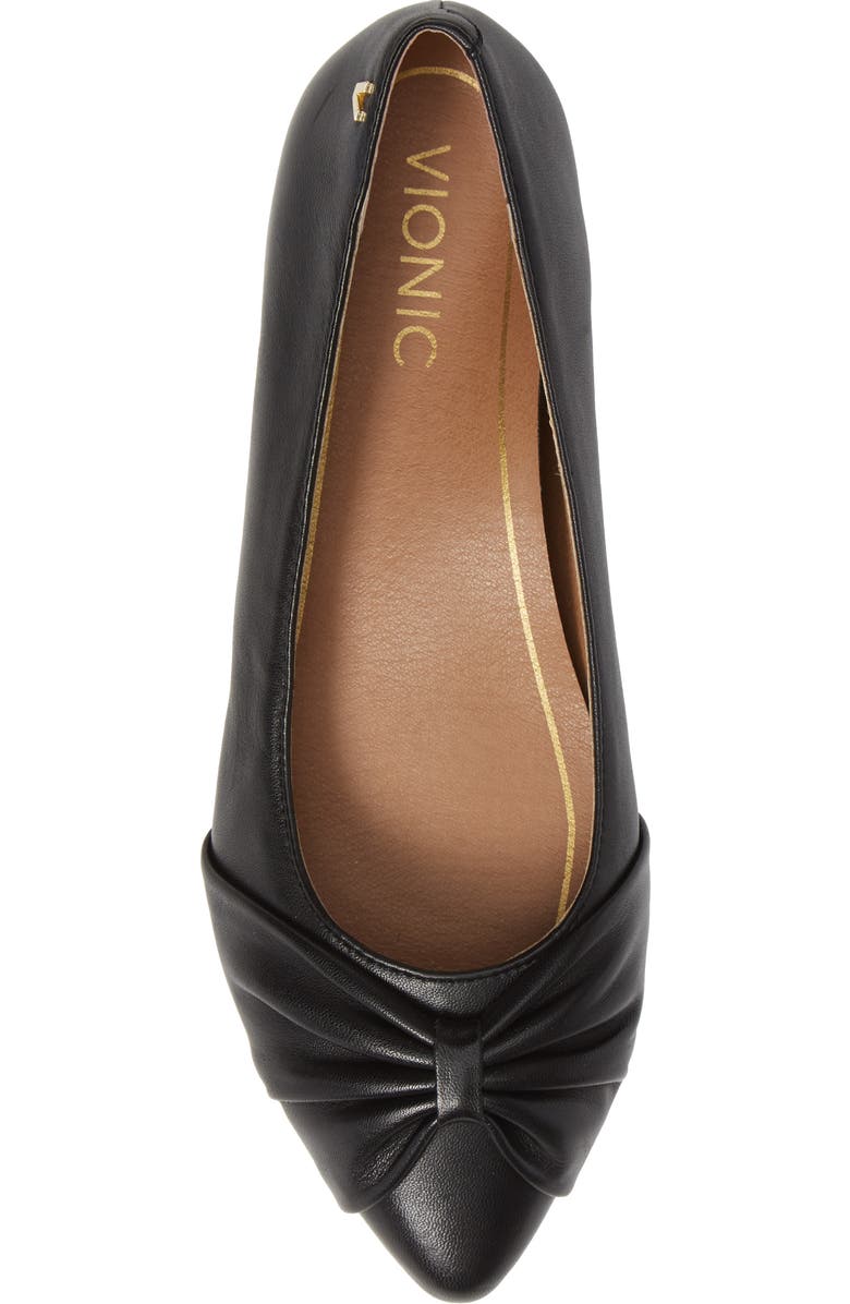 VIONIC WITH ORTHAHEEL Vionic Gramercy Pointy Toe Flat, Alternate, color,
