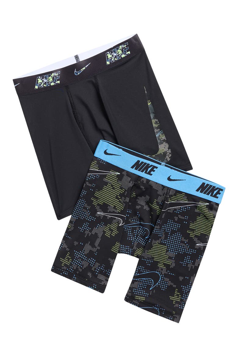 Kids' 2-Pack Assorted Printed Boxer Briefs, Main, color, UNIVERSITY BLUE