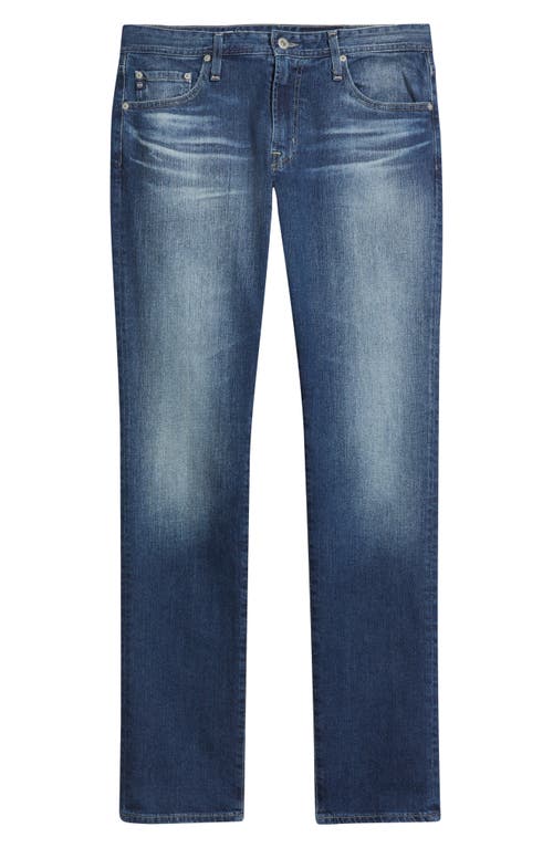 Ag Everett Slim Straight Fit Jeans In Black