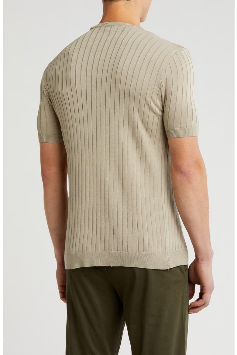 Slim Fit Sweater T-Shirt, Alternate, color, TAUPE
