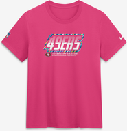 Nike Women's Nike Pink San Francisco 49ers 2026 NFL Crucial Catch Tri-Blend Dri-FIT T-Shirt