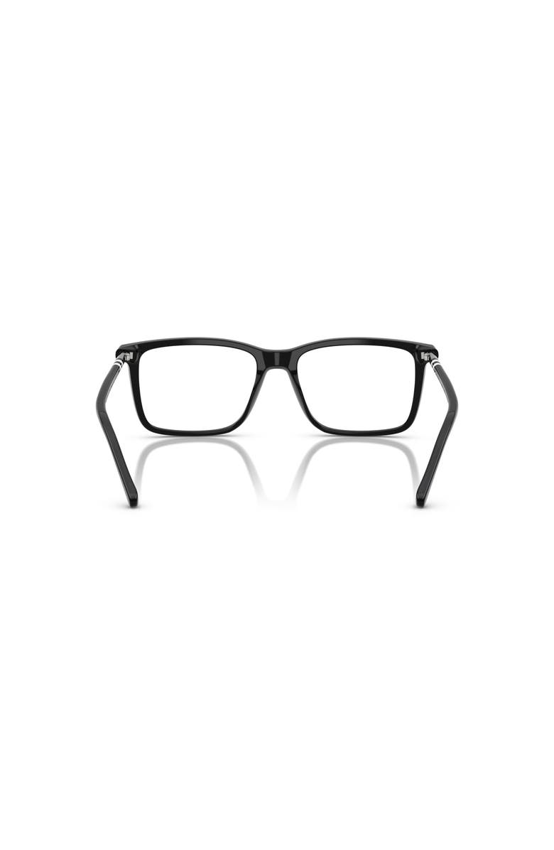 Polo Ralph Lauren 55mm Rectangle optical glasses, Alternate, color, Black