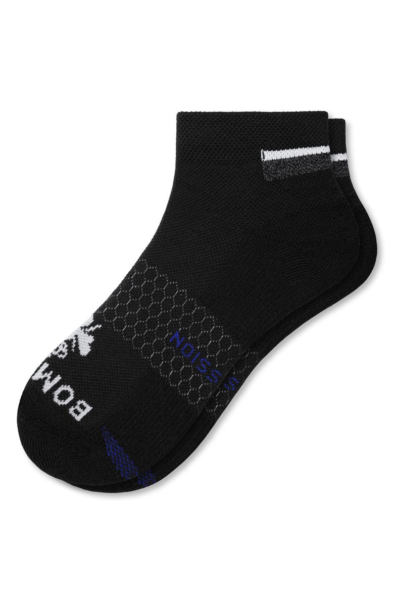Bombas Marl Performance Compression Quarter Socks, Alternate, color, 