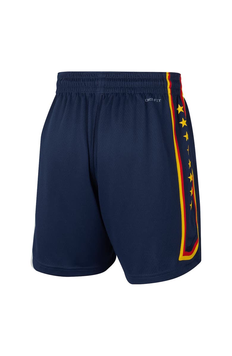 Nike Women's Nike Navy Indiana Fever On-Court Victory Performance Shorts, Alternate, color, 