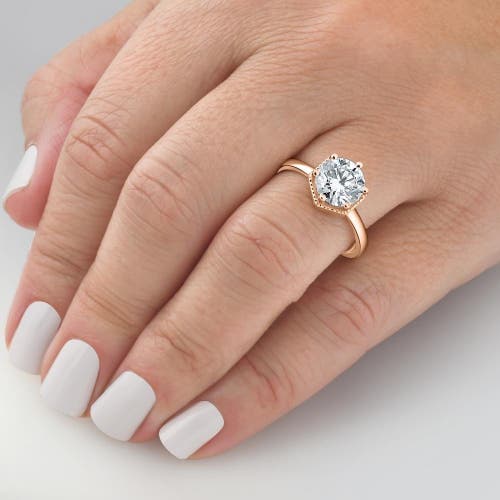 Bliss Diamond 2ct Lab Grown Diamond Solitaire Engagement Ring White, Yellow, Or Gold In 10k White Gold