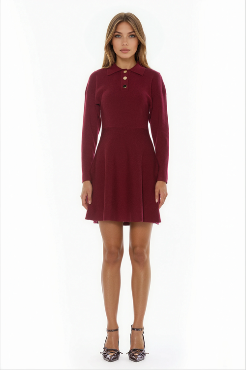 Alexia Admor Ocean Dress In Red