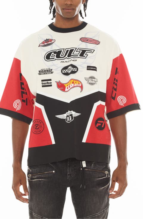 Race Graphic Oversize T-Shirt