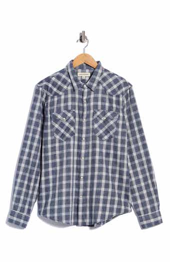 Long Sleeve Plaid Western Shirt