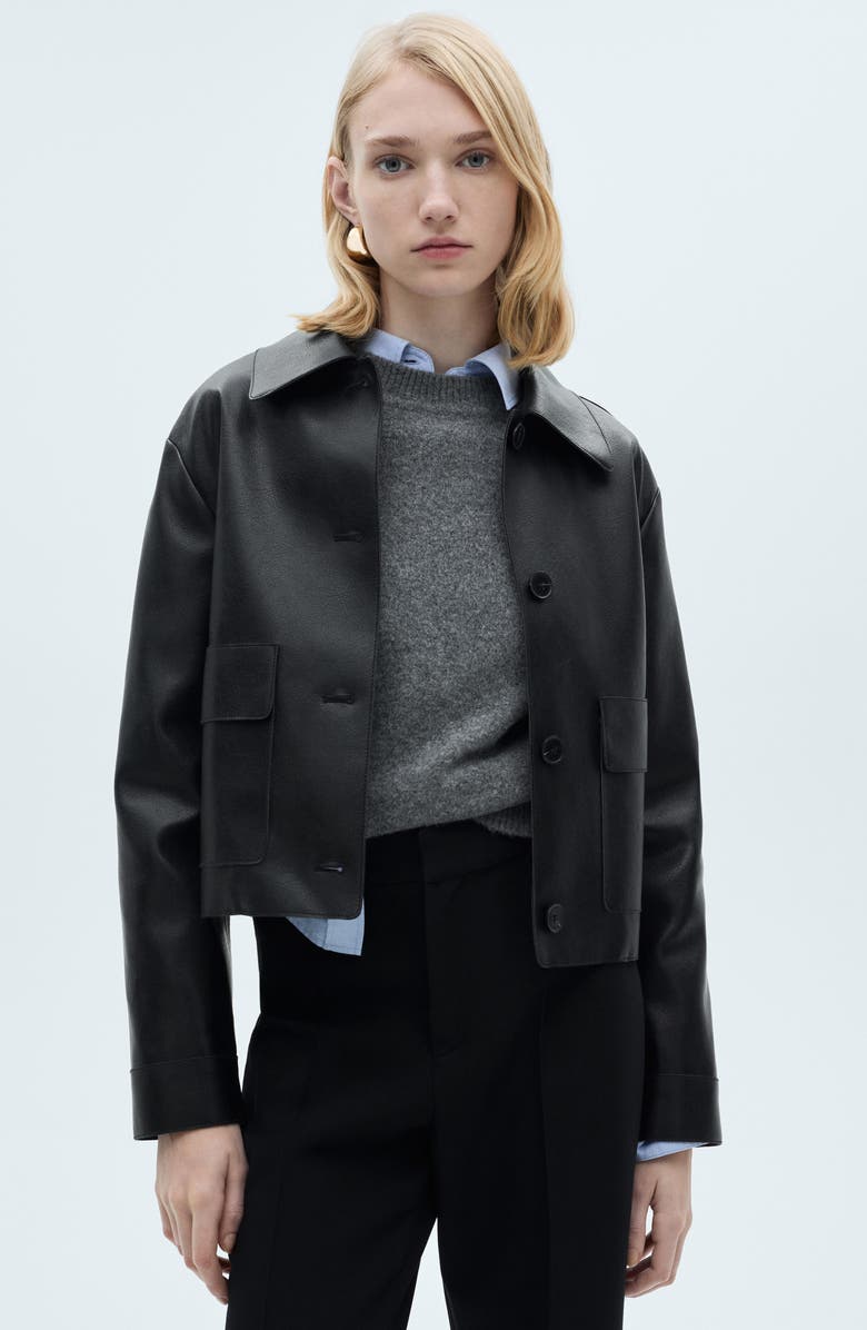 MANGO Pleated Straight Leg Pants, Alternate, color,