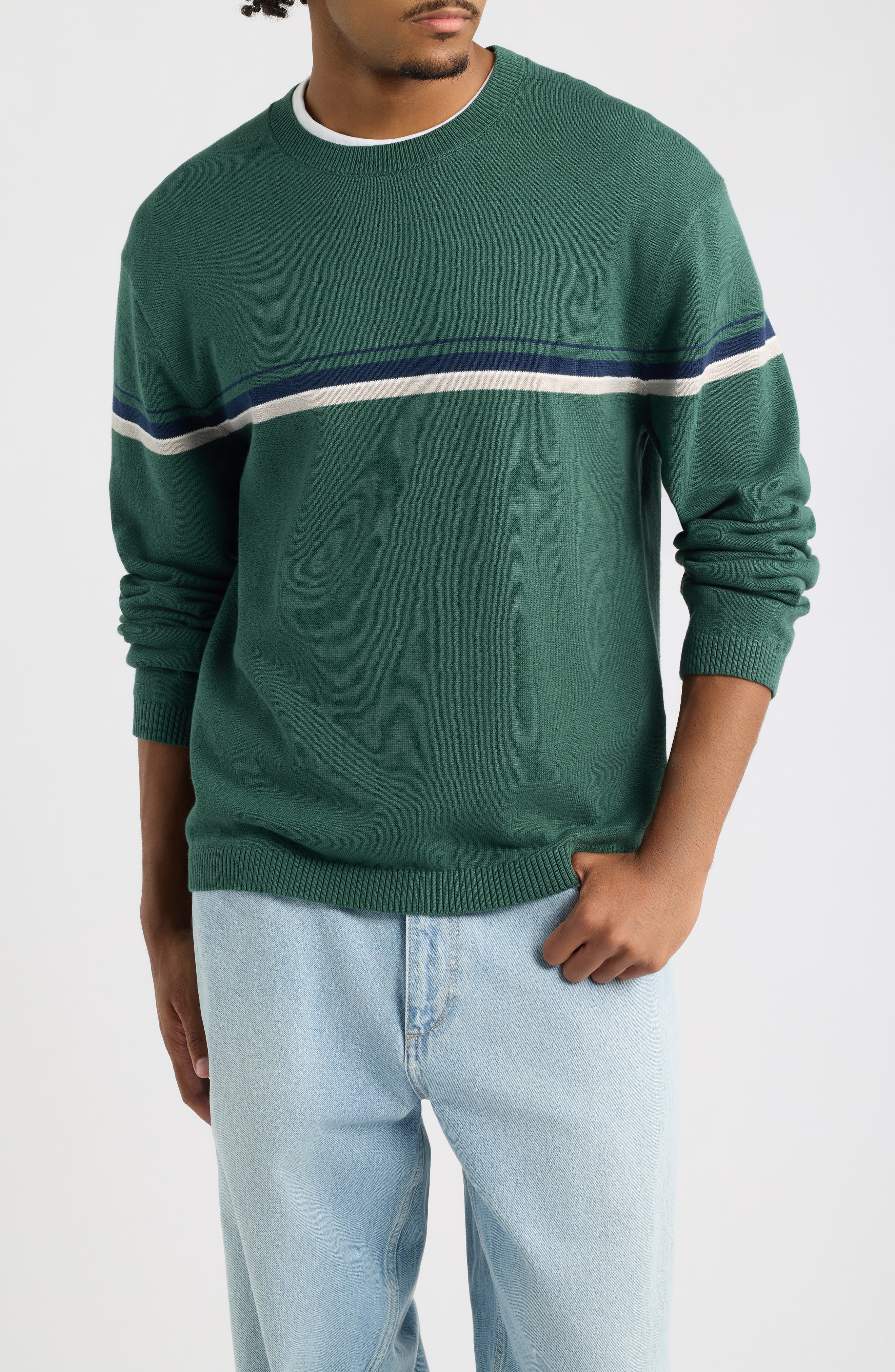 selected GREEN WADE STRIPE