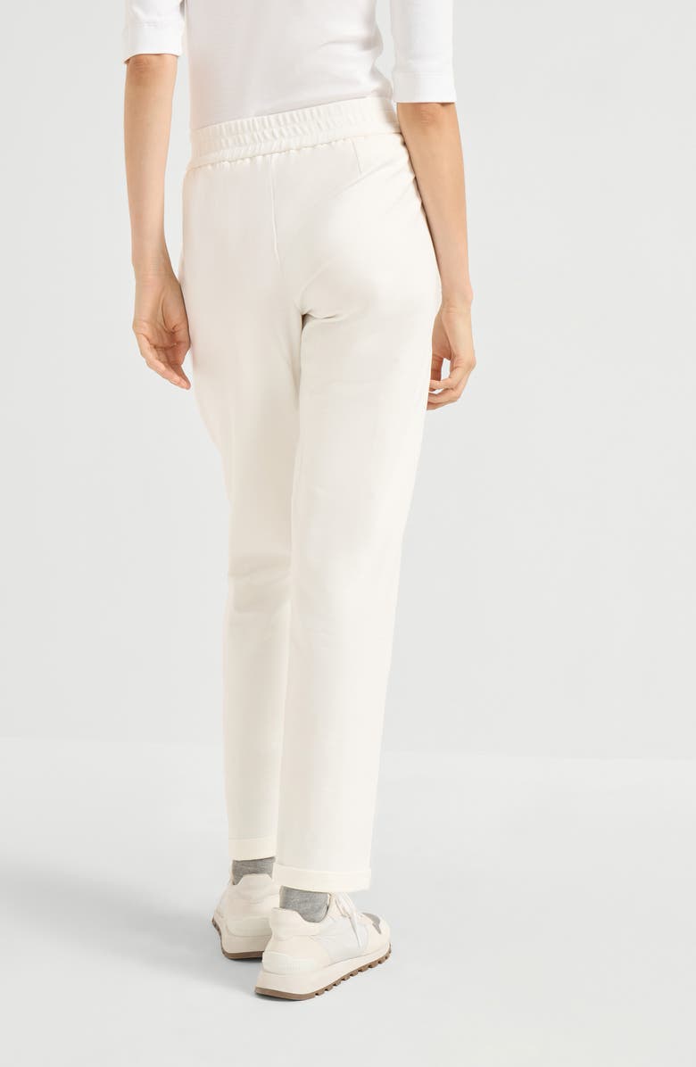 Brunello Cucinelli Track trousers, Alternate, color, Natural