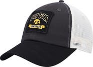 COLOSSEUM Men's Colosseum  Charcoal Iowa Hawkeyes Objection Snapback Hat