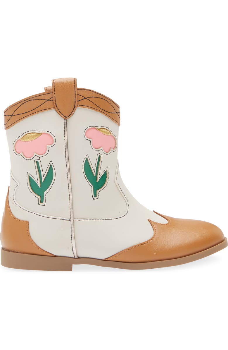 Tucker + Tate Kids' Goldie Western Boot, Alternate, color, Tan Multi