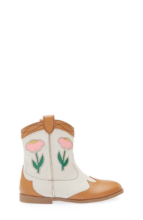 Tucker + Tate Kids' Goldie Western Boot In Tan Multi