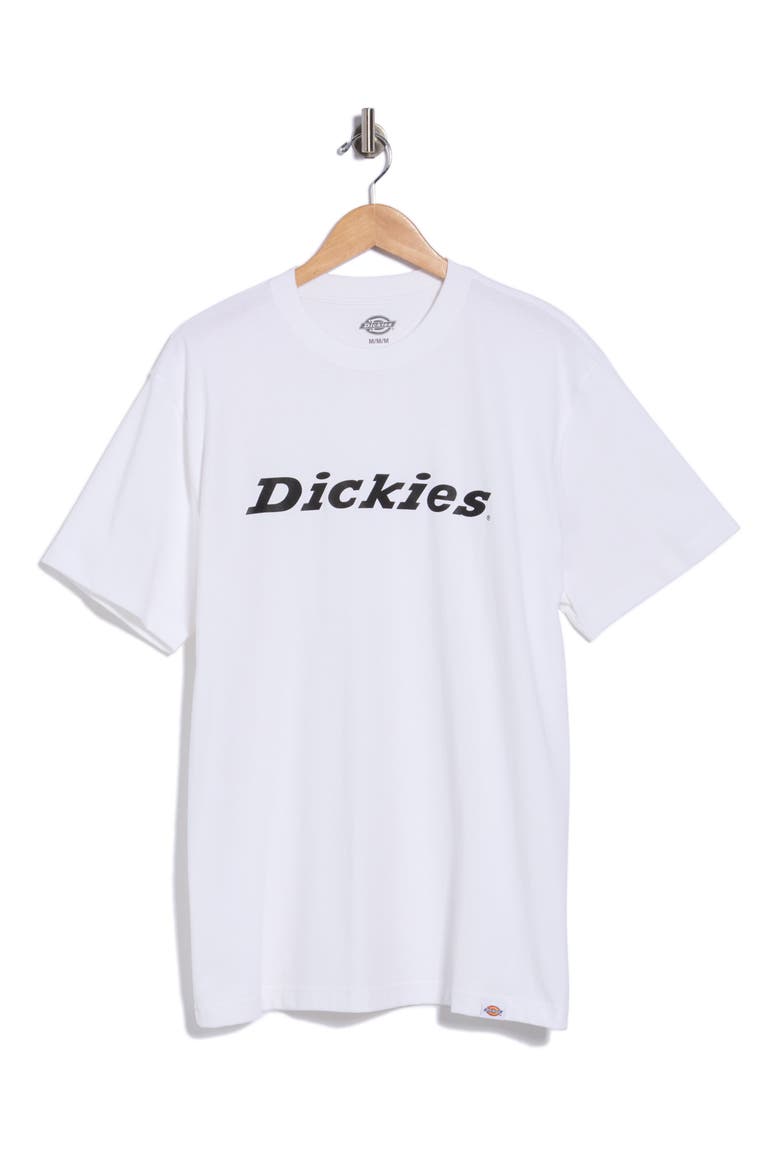 Heavyweight Wordmark Logo Graphic T-Shirt, Main, color, WHITE