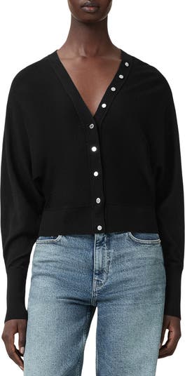 Honor V Merino Wool Cardigan