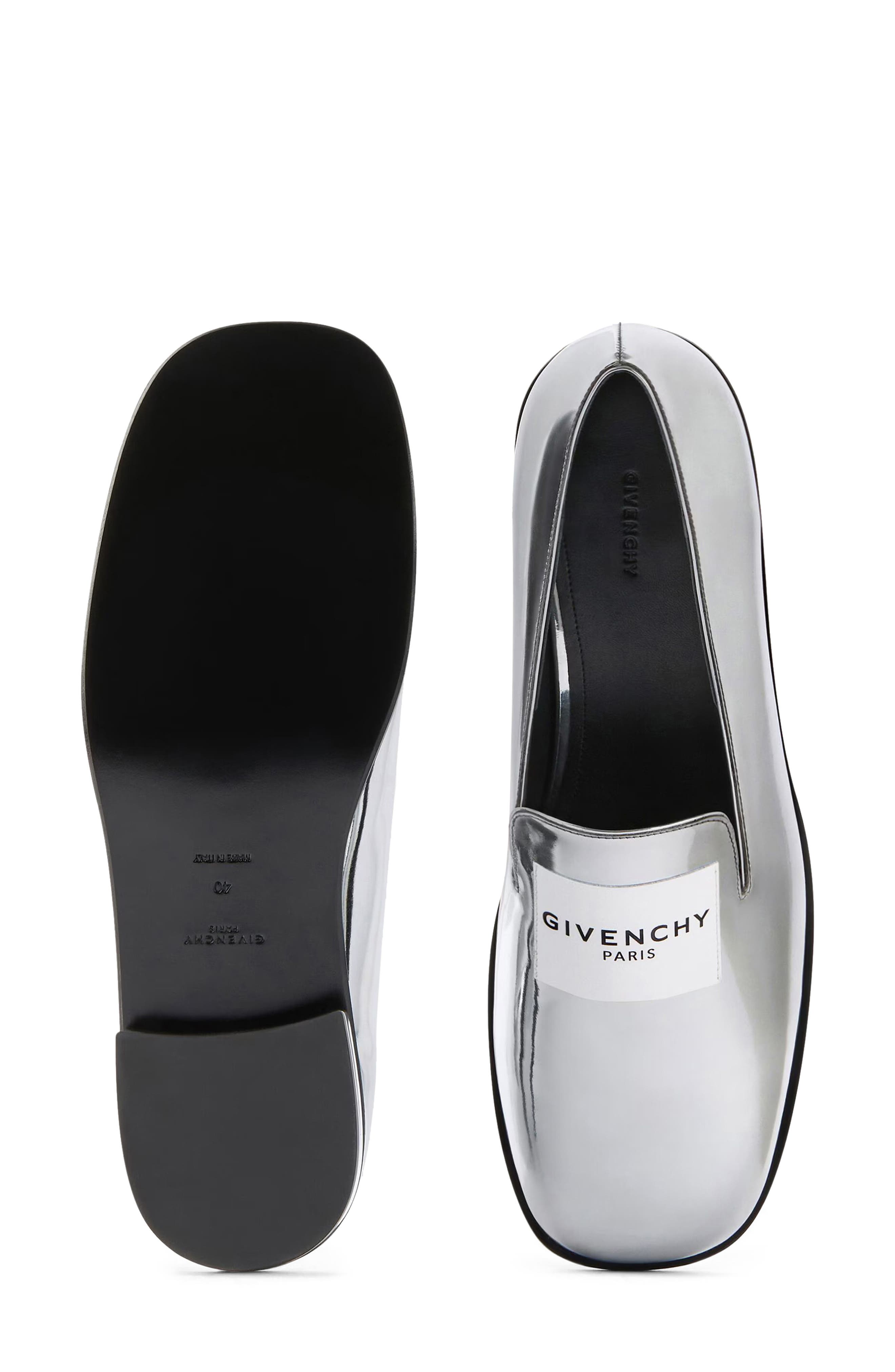 Givenchy Logo Venetian Loafer, Alternate, color, 
