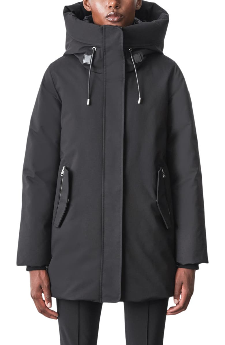 Mackage Kinslee-NF Down Water Resistant Parka, Main, color, 