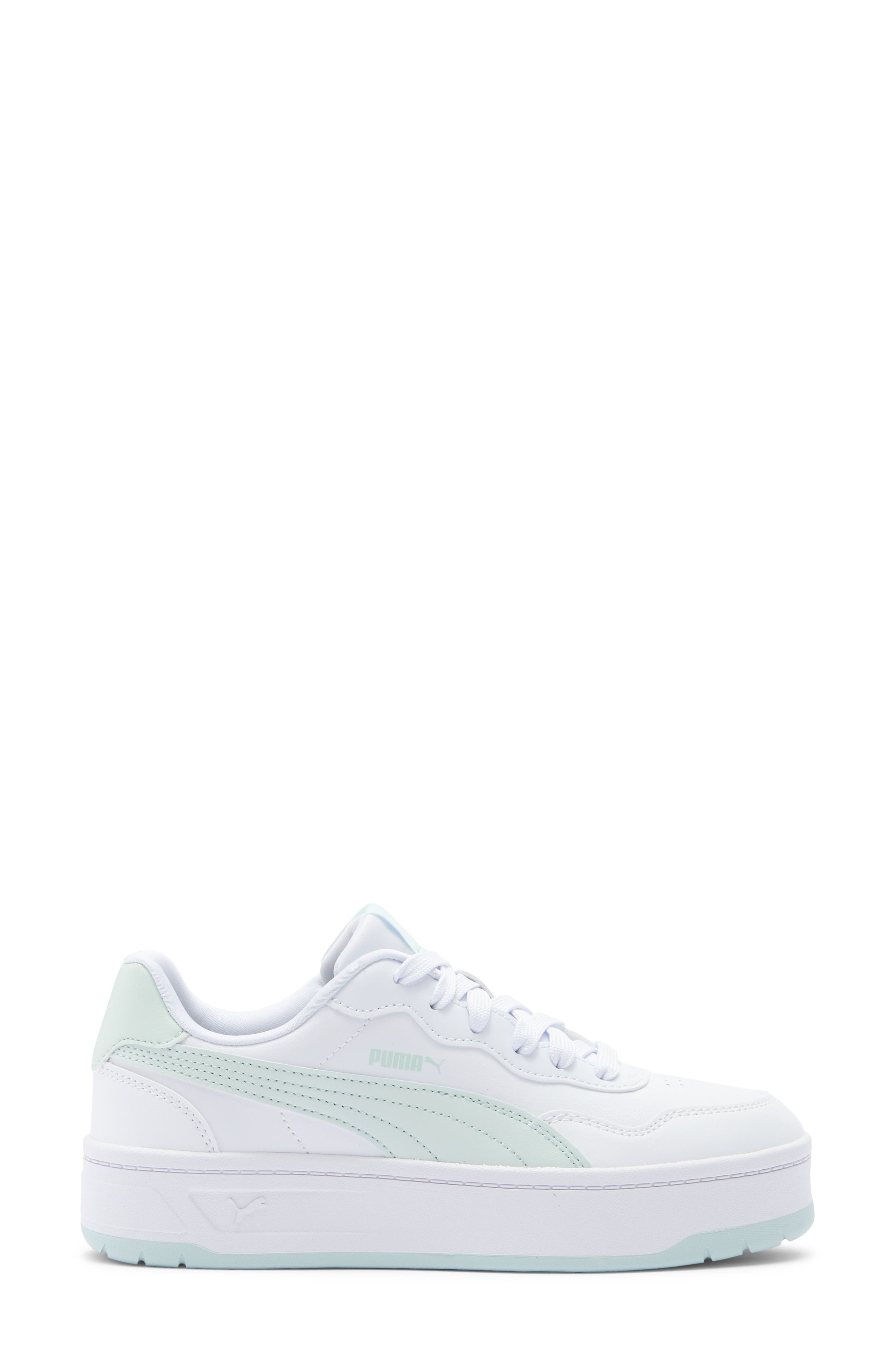 PUMA Court Lally Skye Sneaker, Alternate, color, Puma White/ Peaceful Blue