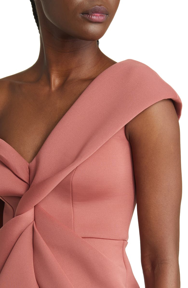 ASOS DESIGN Twist Front Asymmetric Dress | Nordstrom