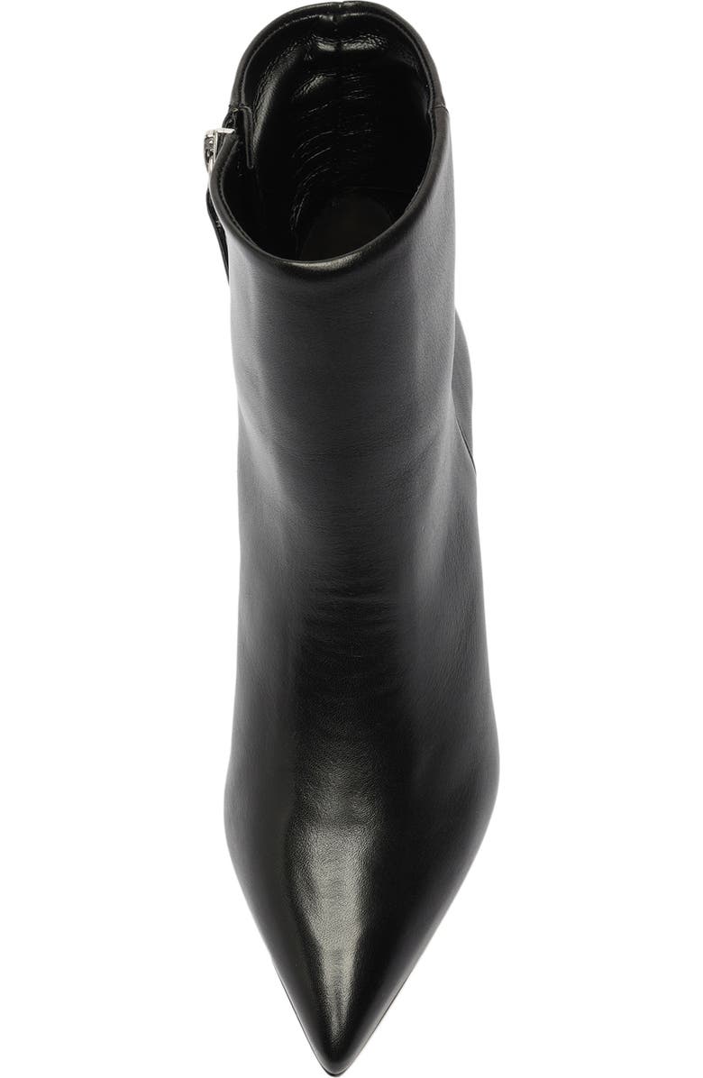 Schutz Mikki Mid Pointed Toe Bootie, Alternate, color, Black