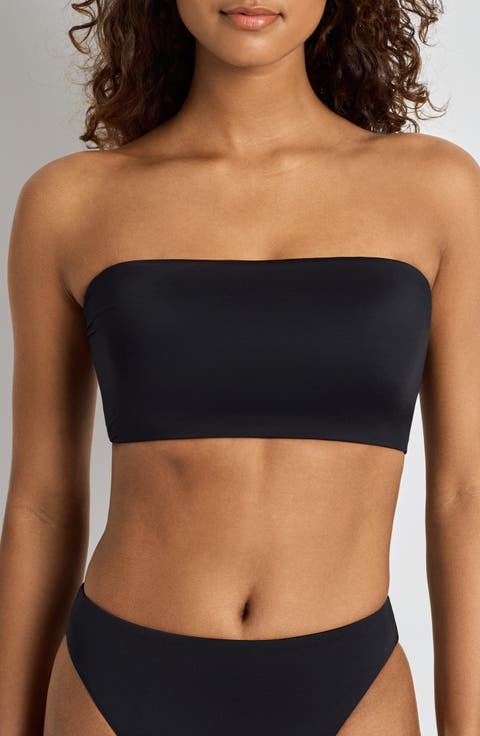 Longline Bandeau Bikini Top