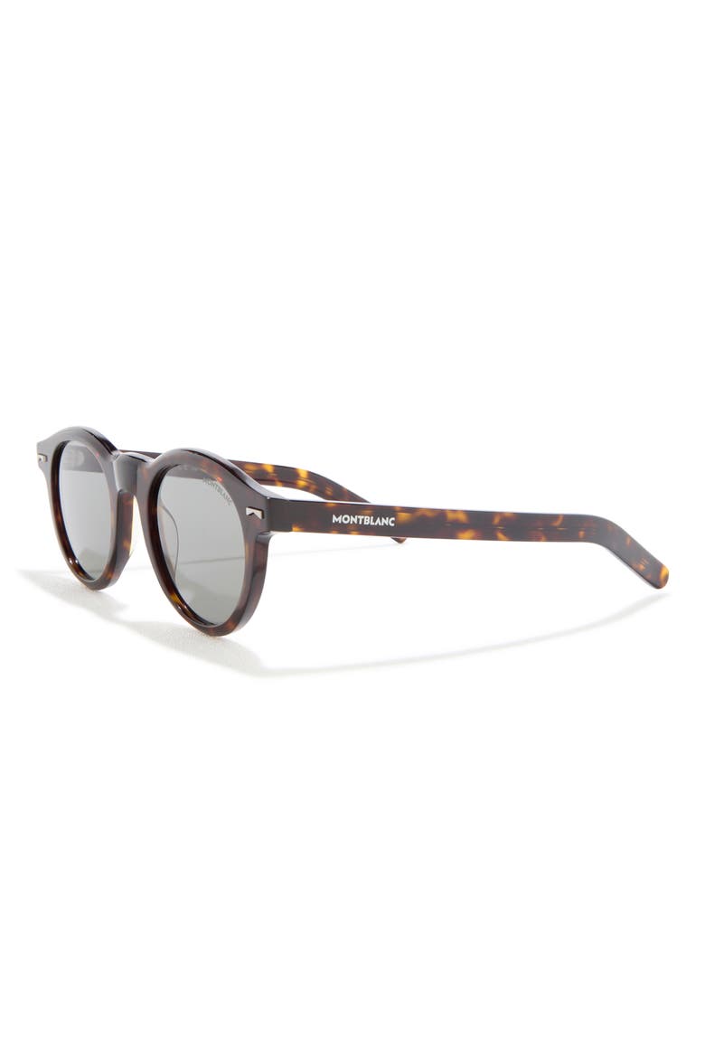 49mm Core Round Sunglasses, Alternate, color, HAVANA HAVANA GREEN