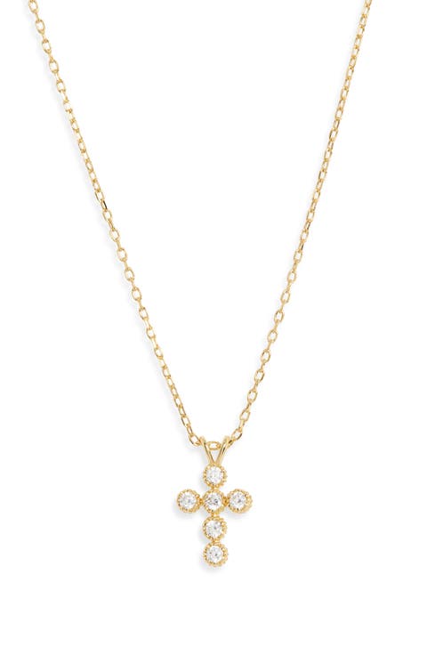 韓国発【Hei】cubic cross necklace / 追跡送 Rope chain] sharp cubic cross necklace - P:ReinSein | 60