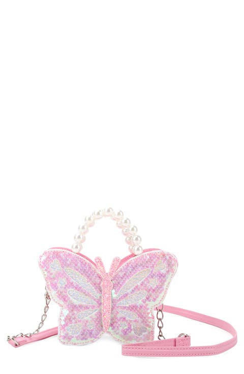 Kids' Sequin Butterfly Crossbody Bag
