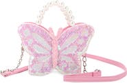 OMG Accessories Kids' Sequin Butterfly Crossbody Bag
