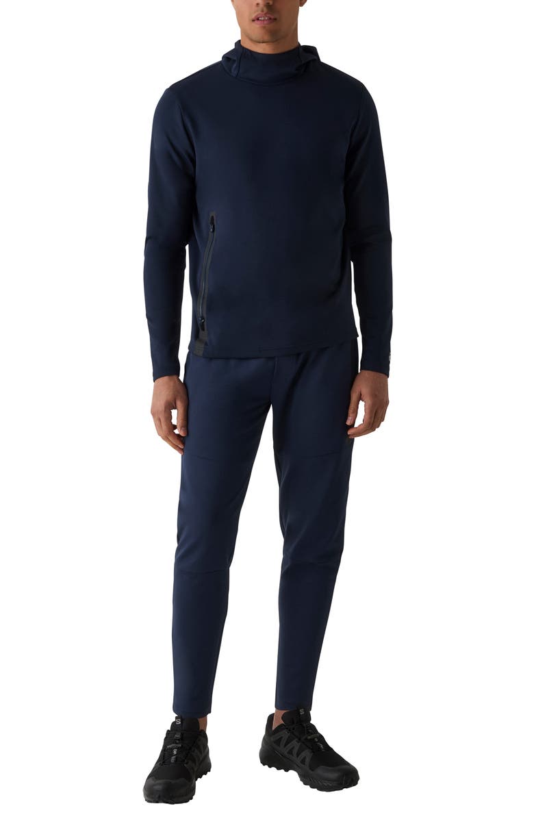 Greyson Sequoia Stretch Nylon & Cotton Blend Joggers, Alternate, color, Maltese Blue