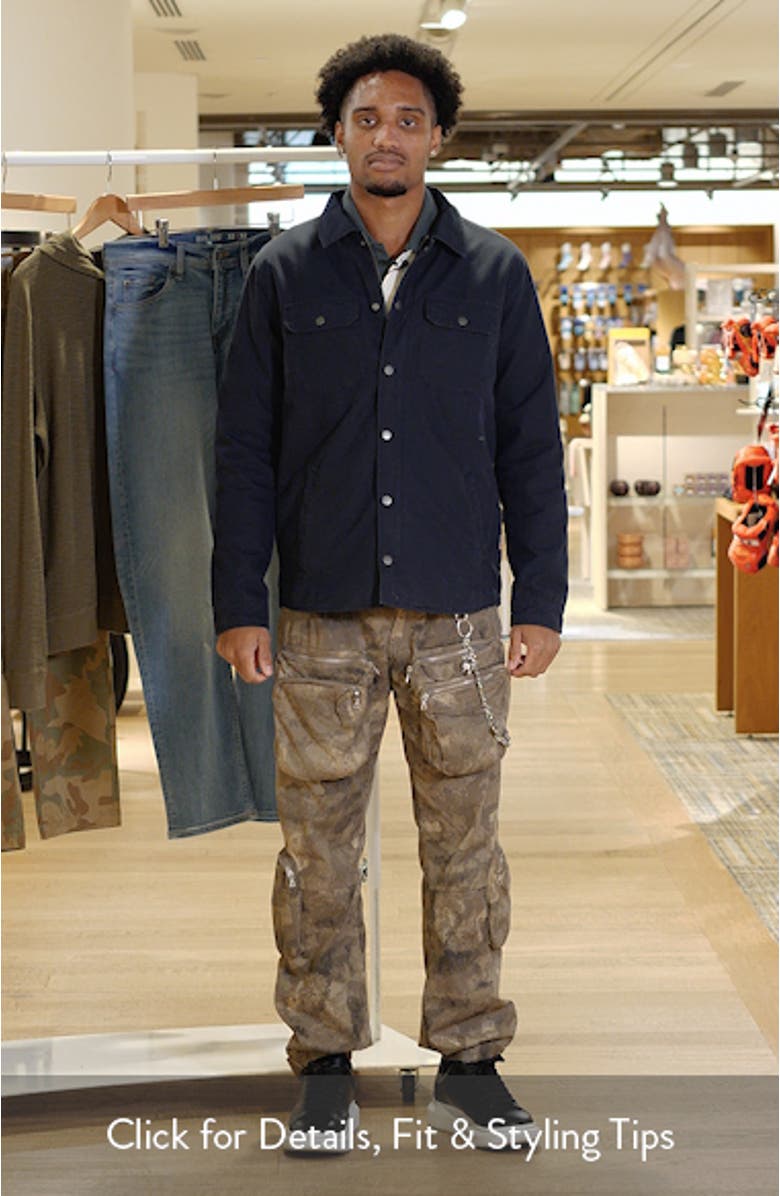 Insulated Cotton Canvas Deck Jacket, sales video thumbnail