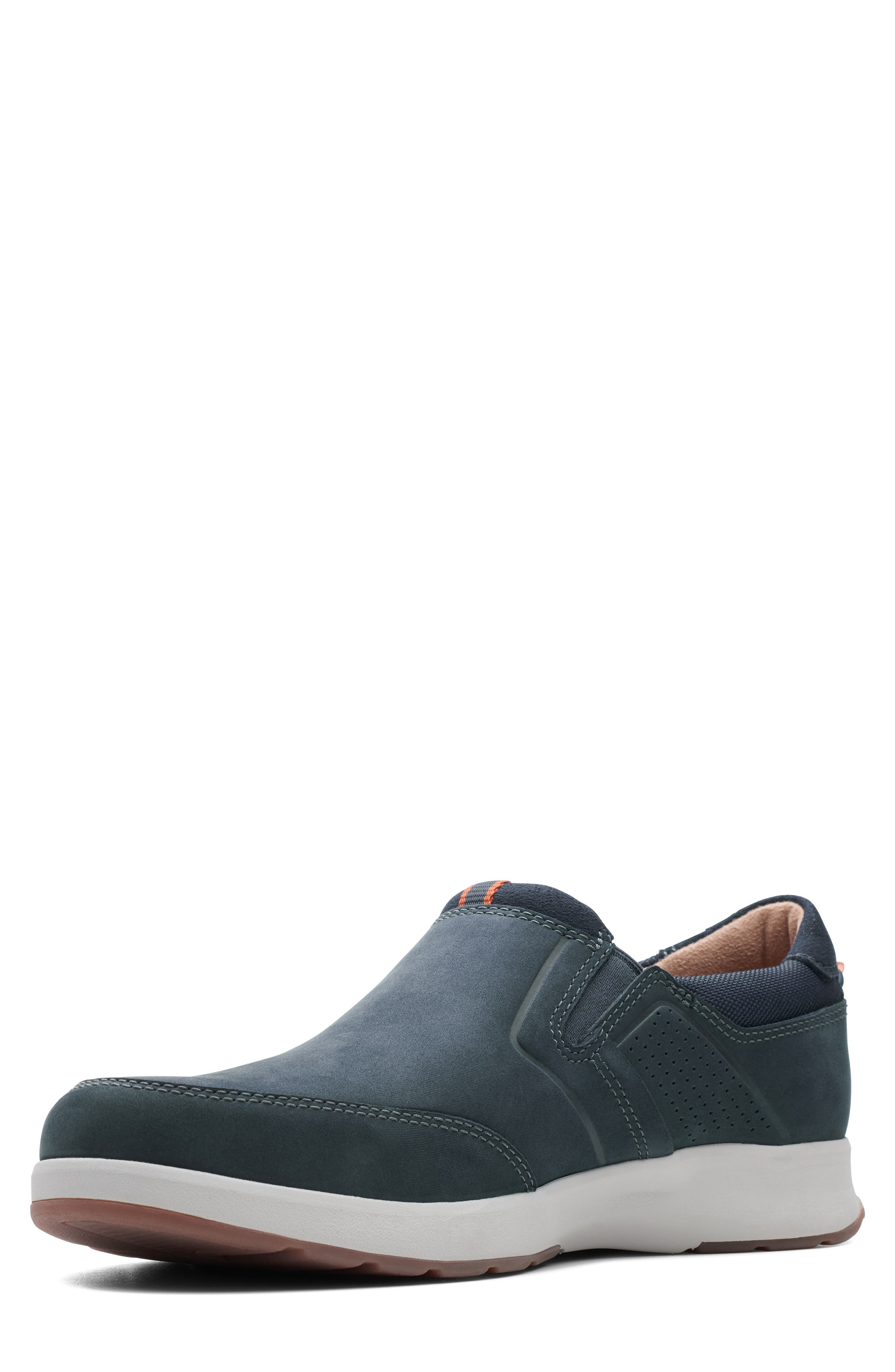 Un Trail Slip-On, Alternate, color, NAVY NUBUCK