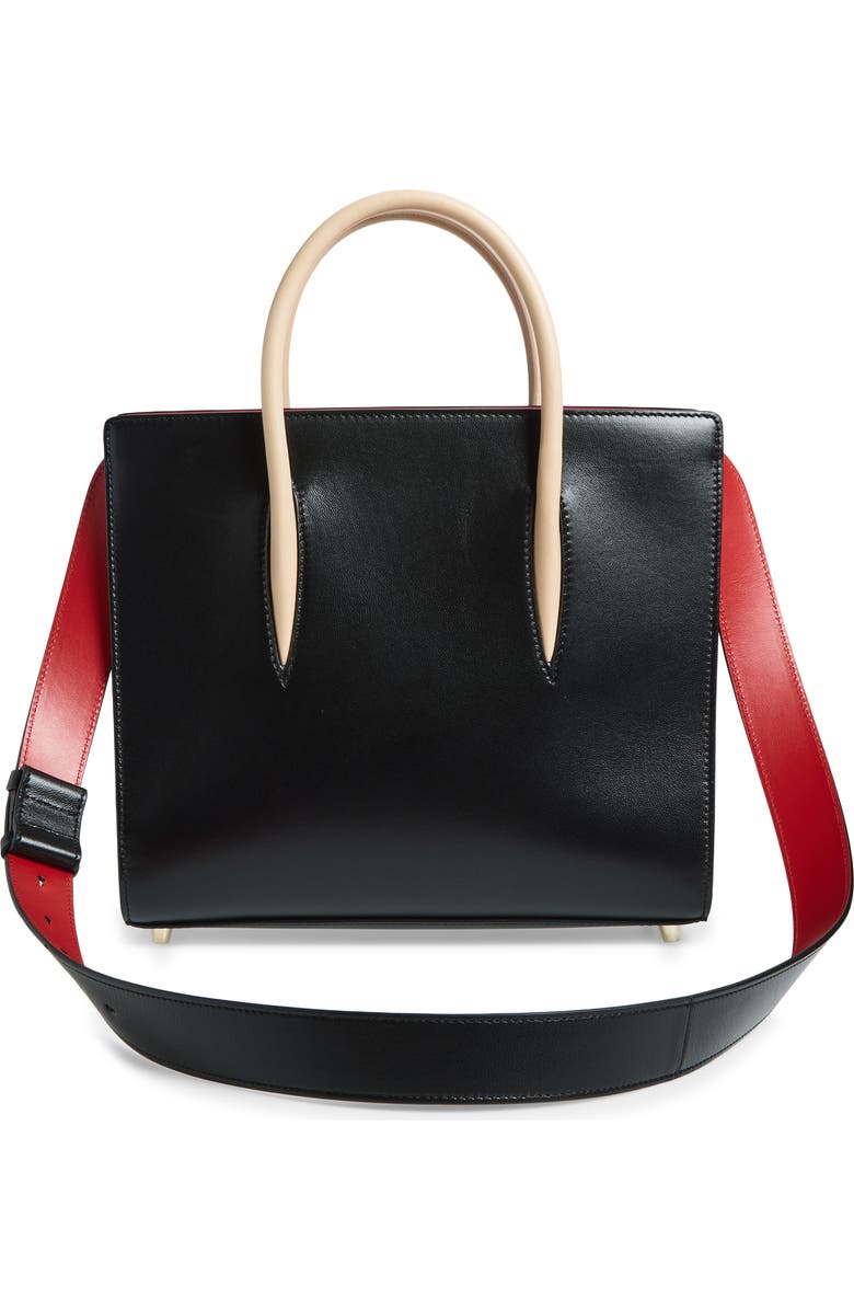 Christian Louboutin Medium Paloma Leather Tote, Alternate, color, Multi
