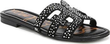NY発!! セレブ愛用 ☆Sam Edelman☆ BAY 14 STUDDED SLIDE Sam Edelman Women's Bay 14 Ball Studded Leather Slide