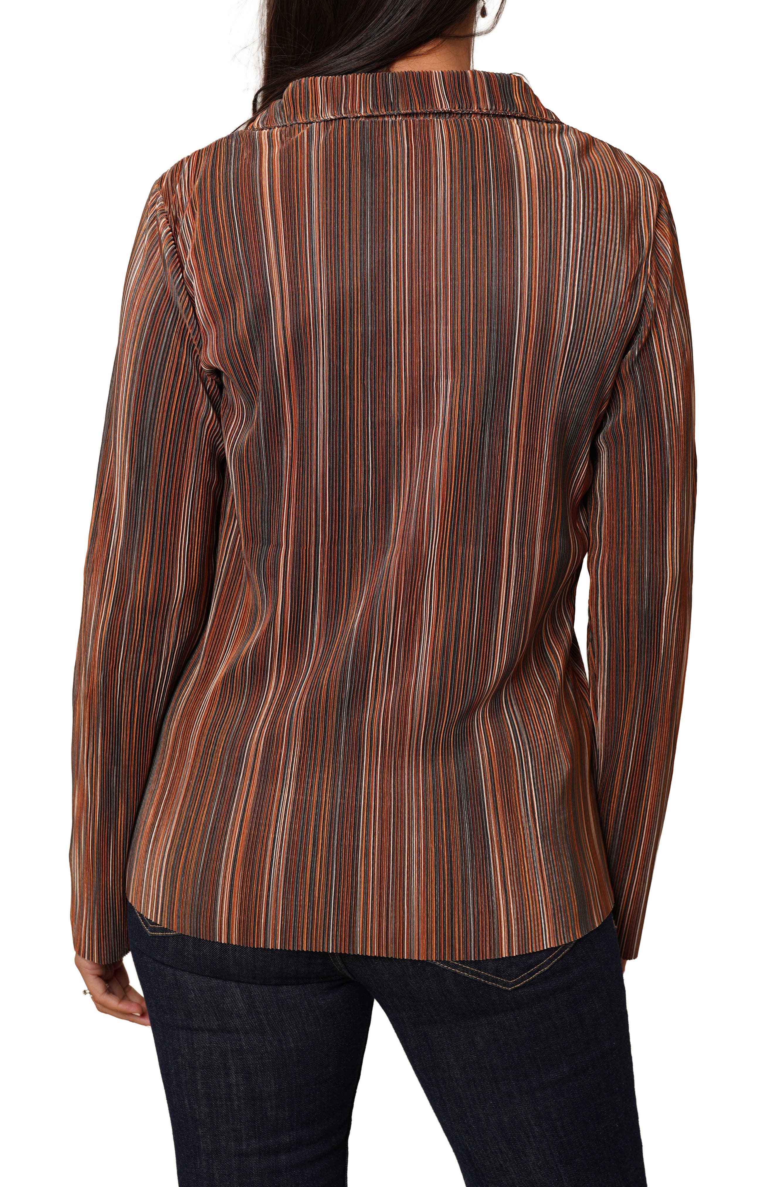 Plisse Button-Up Shirt - image 2