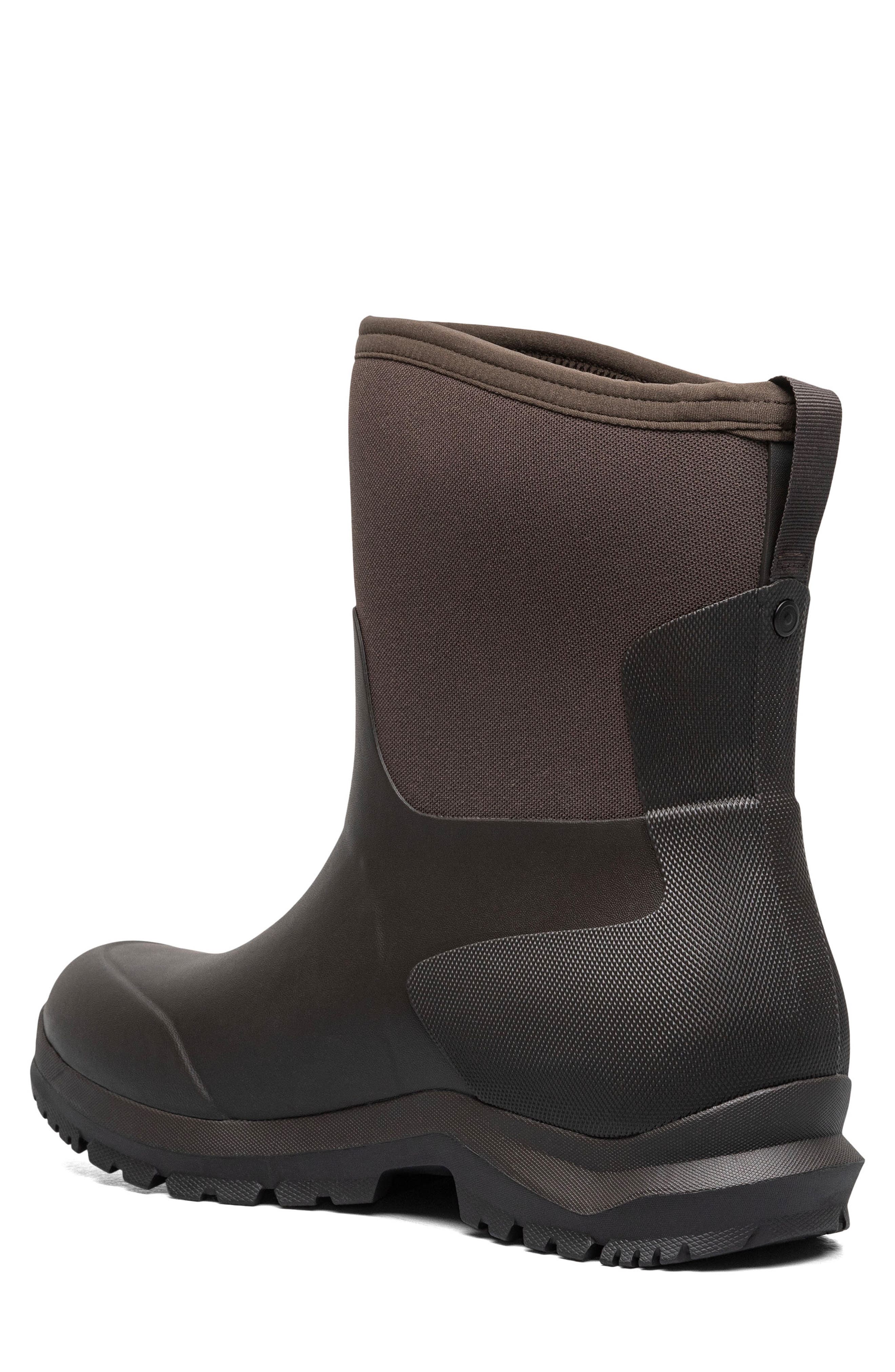 Sauvie Basin Waterproof Rain Boot, Alternate, color, BROWN