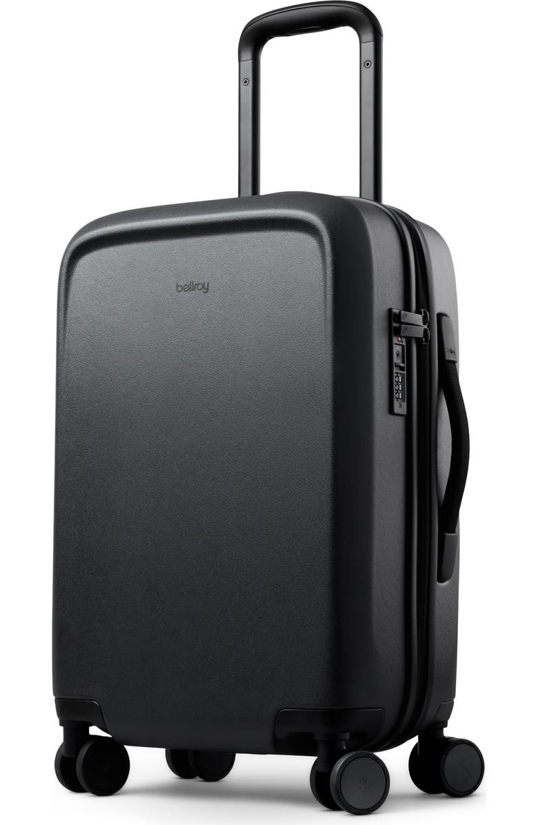 Bellroy Transit Hard Shell Spinner Carry-On Luggage, Main, color, Black