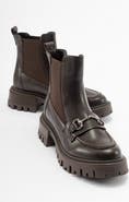 Prologue Shoes Vesper Buckled Chelsea Boot