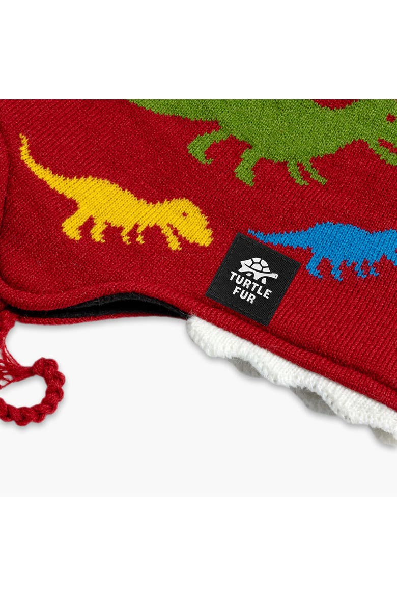 Toddler Chomp Chomp Winter Hat, Alternate, color, Red