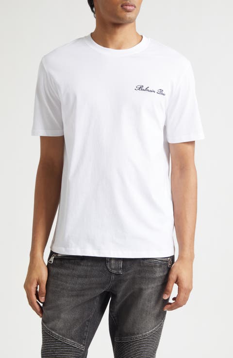 Paris Signature Embroidered T-Shirt