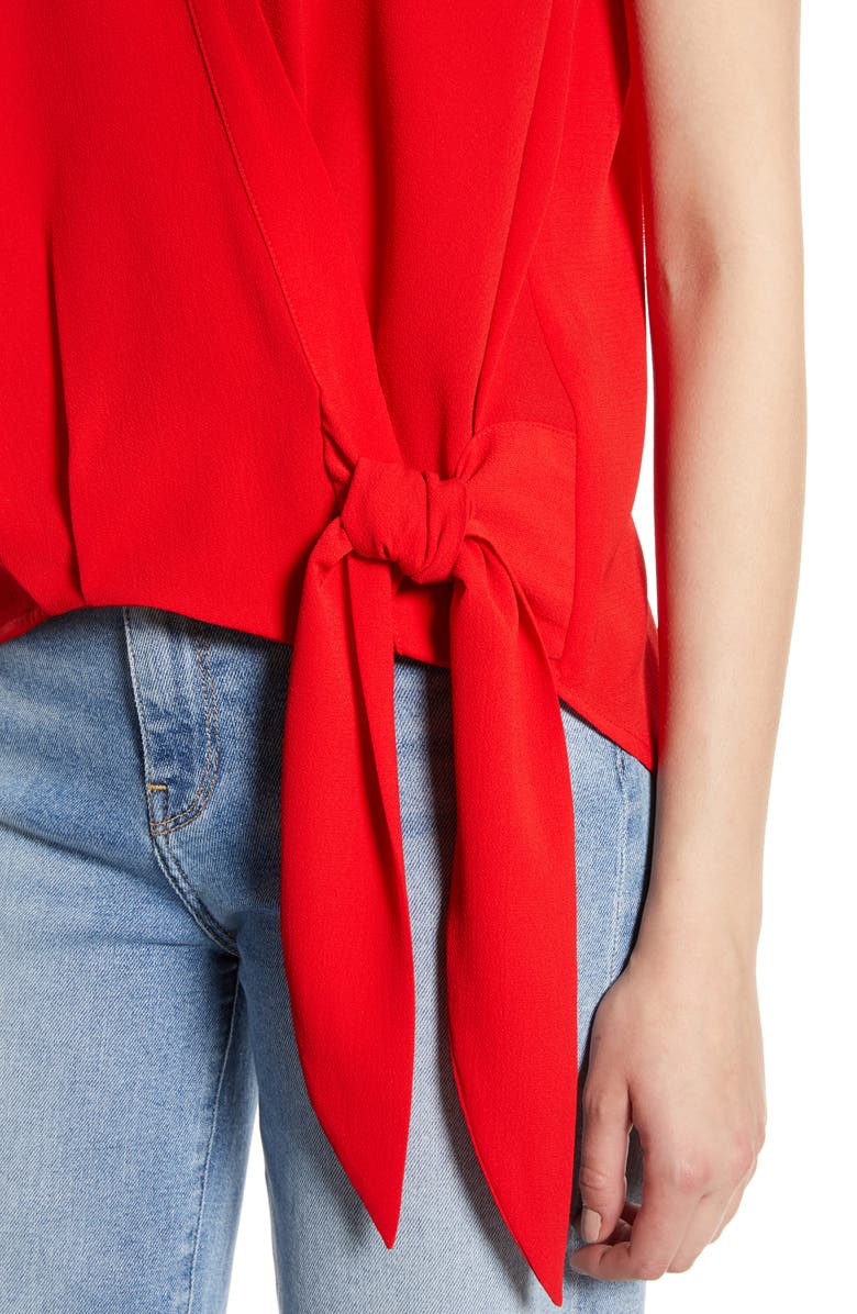 Halogen<sup>®</sup> Faux Wrap Top, Alternate, color, 