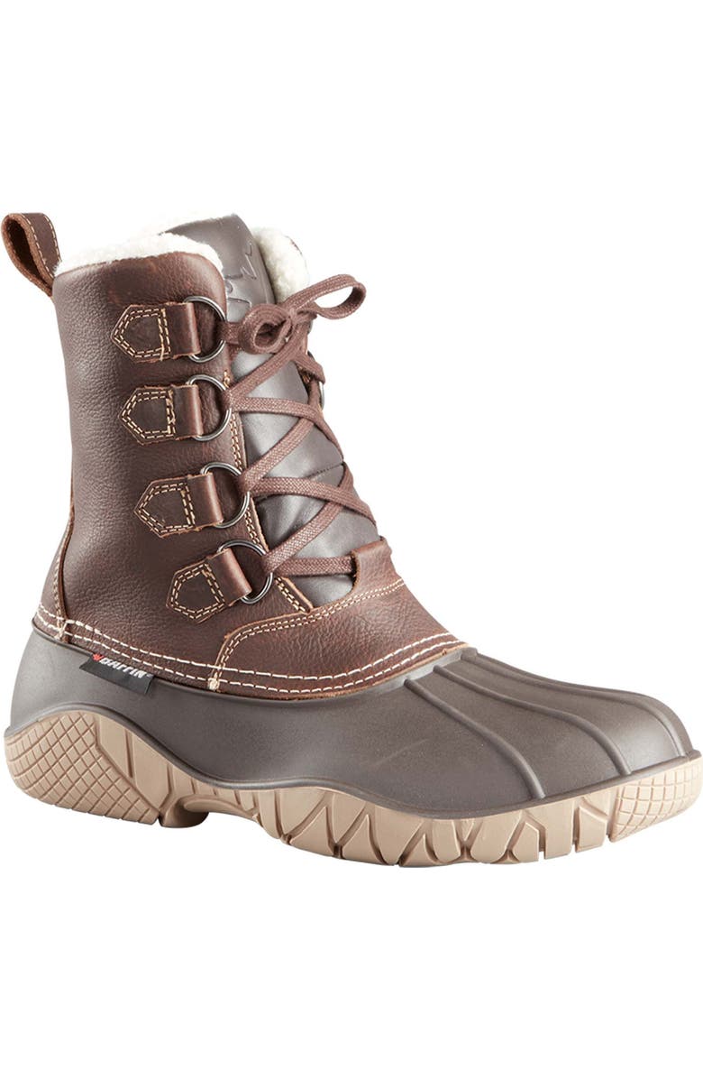 Baffin Yellowknife Waterproof Snow Boot, Main, color, Brown