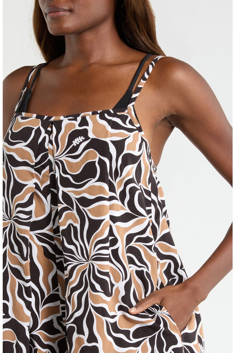 Cover-Up Romper, Alternate, color, TOASTED COCONUT