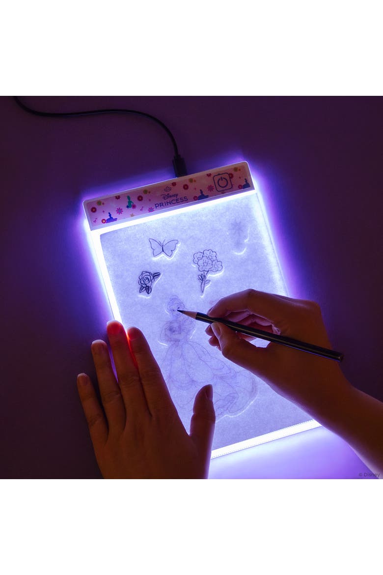 Light Up Sketch Pad, Disney Princess Royal Scenes, Design Art Kit, Alternate, color, Multicolored