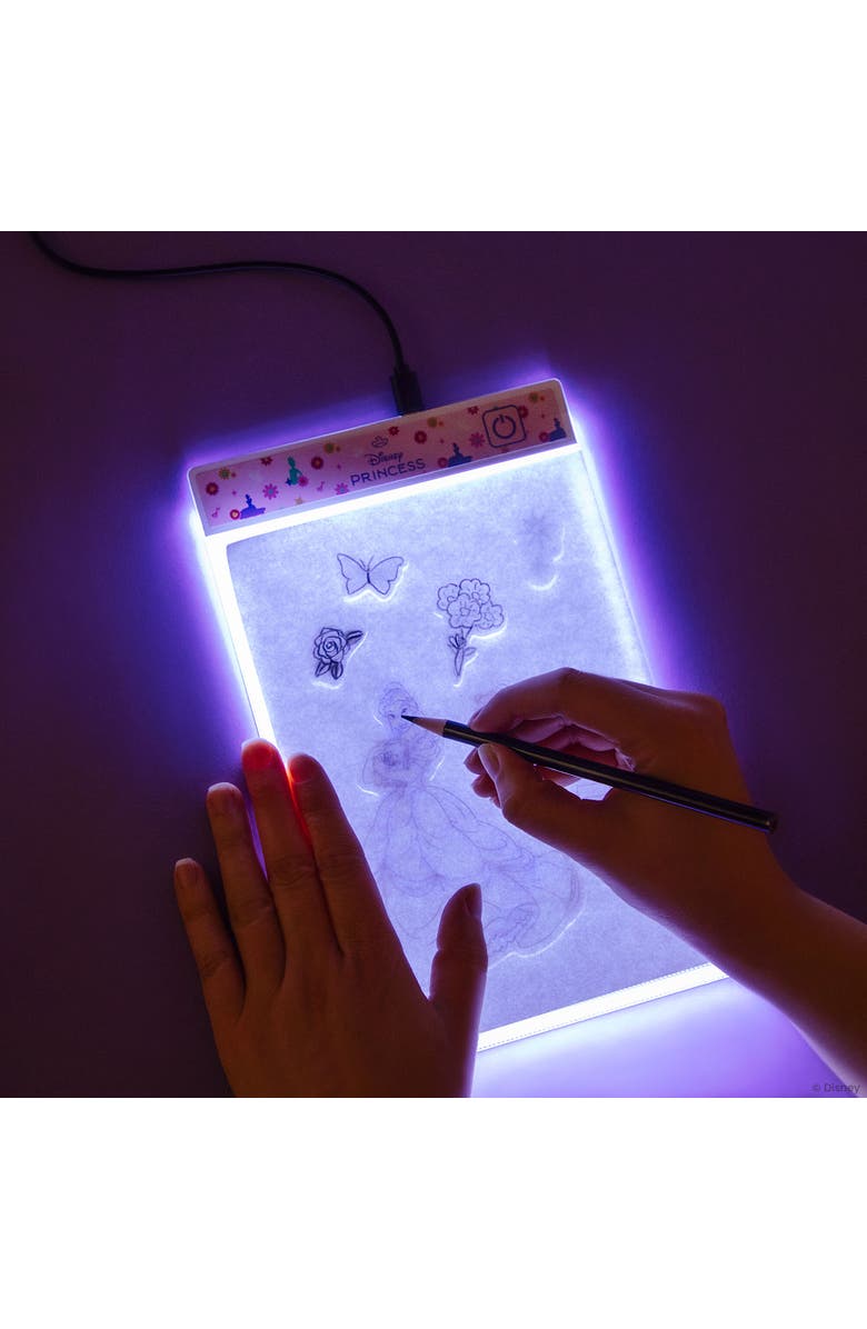 Disney Princess Light Up Sketch Pad, Disney Princess Royal Scenes, Design Art Kit, Alternate, color, Multicolored