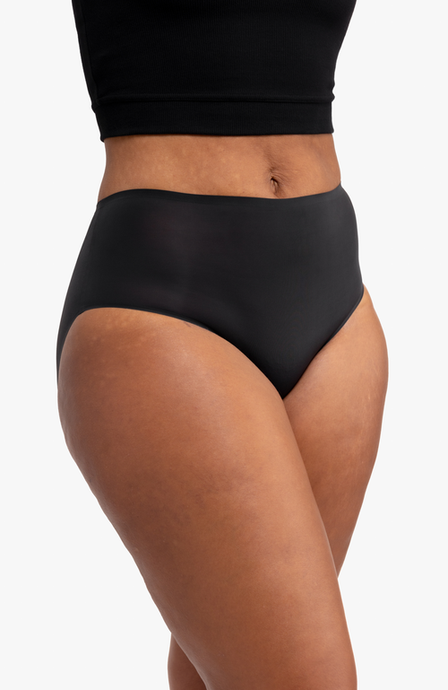 Uwila Warrior No Brainer Seamless Briefs In Tap Shoe Black