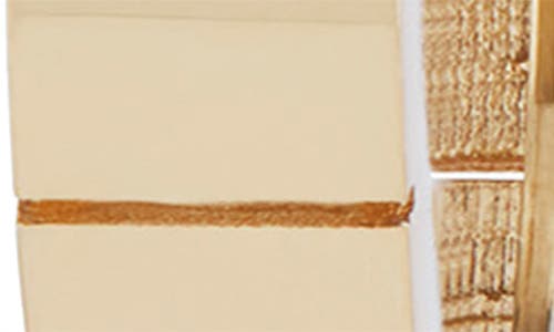 LANA LANA THIN FLASH TILE HOOP EARRINGS 