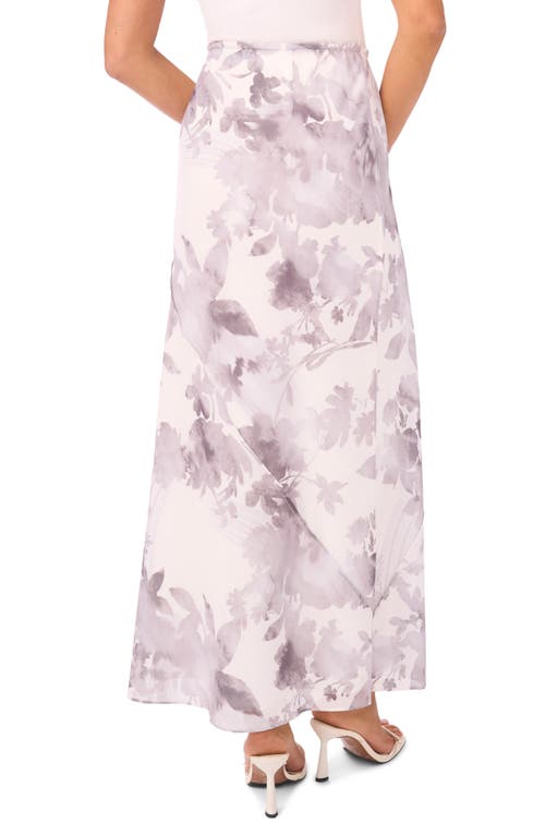 1.state Drawstring Column Midi Skirt In Gray